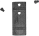 Warne M850 Maxima Extension Bases for Browning BAR - 1.164in. Front/Rear, Gloss Black