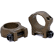 Warne Mountain Tech Scope Mount Rings, 30mm, Medium, Burnt Bronze, 7214BB