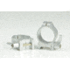 Warne Maxima Steel Rings, 30mm, Weaver/Picatinny, QD, Low - Silver 213LS