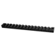 Warne Savage AXIS Vapor Picatinny Rail w/8-40 Screws, 20MOA, Black, V498-20MOA