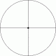 Weaver Fine Crosshair w/ 1/8 MOA Dot Reticle