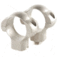 Weaver Grand Slam Steel Standard Rings, 1in, High, Nikel - 49238