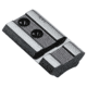 Weaver Top Mount Aluminum Base, 2 Piece Gloss Black for Winchester 94 Angled Eject, Front, 48094