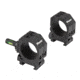 Wheeler Engineering Picatinny Rail Scope Rings, 1in, High, Black, 1099903