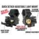 Wicked Hunting Lights A67iC and ScanPro iC 3-Color-In-1 Night Hunting Light and Headlamp Combo Kit, Green/Red/White, W2053