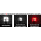 Wicked Hunting Lights A67iR 3-LED-In-1 Night Hunting Light Kit, 850nm Infrared, 940nm Infrared, Red, W2056