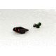 Williams Gun Sight Self Defense Pistol Sights, Glock 42 &amp; 43, Green/Red, 71033