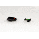 Williams Gun Sight Self Defense Pistol Sights, Glock 42 &amp; 43, Green/Red, 71033