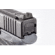 Wilson Combat Vickers Elite Glock 42/43 Sight Set, Black Serrated Rear, Red Fiber Optic Front, 902BFOR