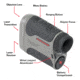 Winchester Supreme Optics W7x24mm Laser Rangefinder, Black/Gray, WQ-RF-SPRM11-7x24