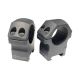 XLR Precision Rifle Scope Rings, 1 inch, Medium Profile 1.10in, Black, Medium Profile, 1038