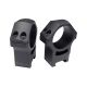 XLR Precision Rifle Scope Rings, 34 mm, High Profile 1.46in, Black, High Profile, 1043