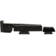 XS Sight Systems DXT Big Dot Pistol Tritium Night Sight, Springfield Trophy Match and Range Officer, LPA, Matte Black, Standard, SP-0005A-5