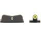 XS Sight Systems DXT2 Big Dot Pistol Tritium Night Sight, S&amp;W M&amp;P Full Size, Compact, Yellow, Standard, SW-0029S-5Y