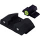 XS Sight Systems R3D 2.0 Square-Notch Tritium Pistol Sight, S&amp;W BodyGuard 2.0, Front/Rear, Black, Green, Green, SW-R209S-6G