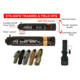 Z-Bolt Infrared Dot Laser Designator, Civilian Legal, 1.000 Meter Range,FDA CLASS 1, 4 Pcs Kit, Multicam, MARK-1ir-KIT-4-SP-MC