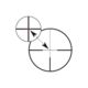 Zeiss Conquest V6 Rifle Scope, 1-6x24mm, Illuminated 60 Reticle w/Hunting Turret, Black, Medium, NSN 9013.10.1000, 522215-9960-000