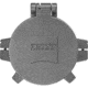 Zeiss Flip-Up and Fold-Flat Ocular Lens Cover, Conquest V4, 1.735in, Black, 000000-2560-437