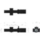ZeroTech Optics Vengeance 1-4x24mm LPVO 30mm Tube Rifle Scope, Second Focal Plane