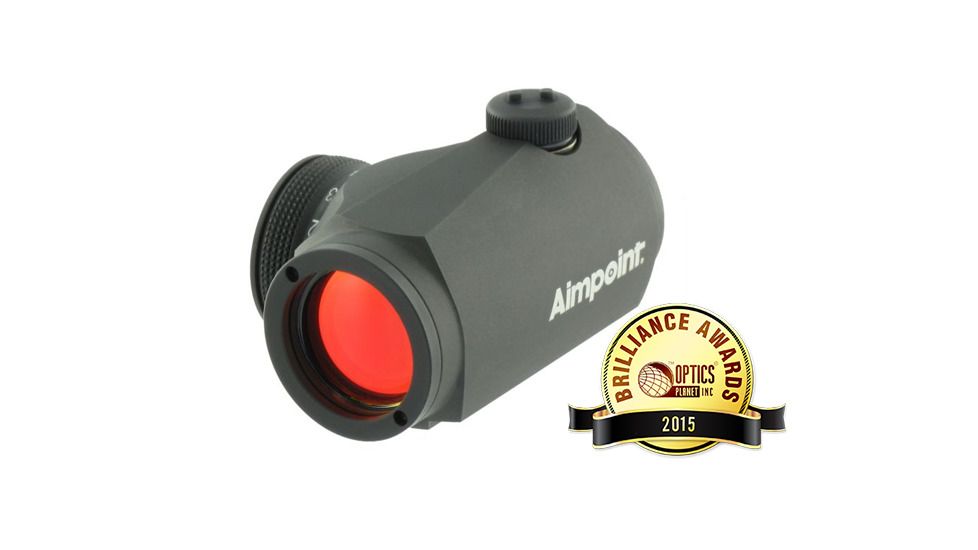 2015 Brilliance Awards Aimpoint Micro H1 2 MOA LRP Mount 39mm Spacer Box 200158