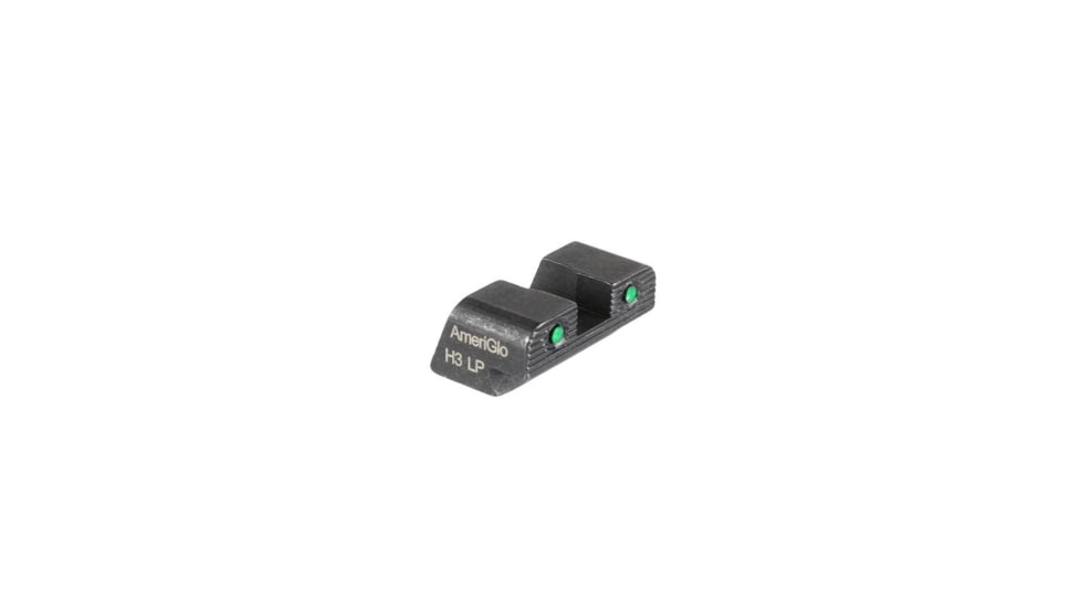 Ameriglo 2-Dot Tritium Rear Handgun Sight for Sig Sauer/Springfield XD/Hellcat Non OSP Green with Black Notch #10 8BC99D87, XD-875R