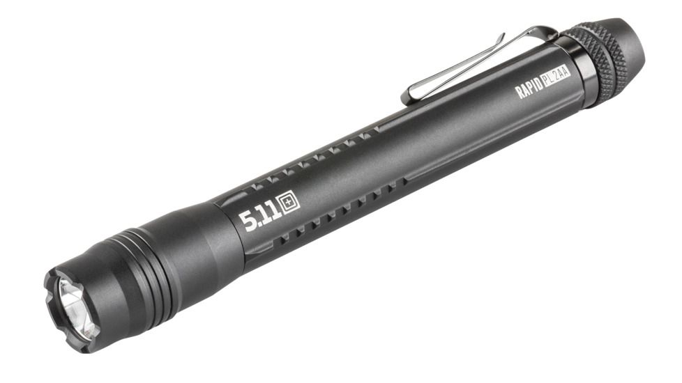 5.11 Tactical Rapid PL 2AA Flashlight, Black, 53396-019-1 SZ