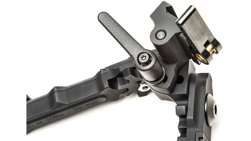 ACCU-TAC BR-4 G2 Bolt Action Bipod, Flat Black, BRB-G200
