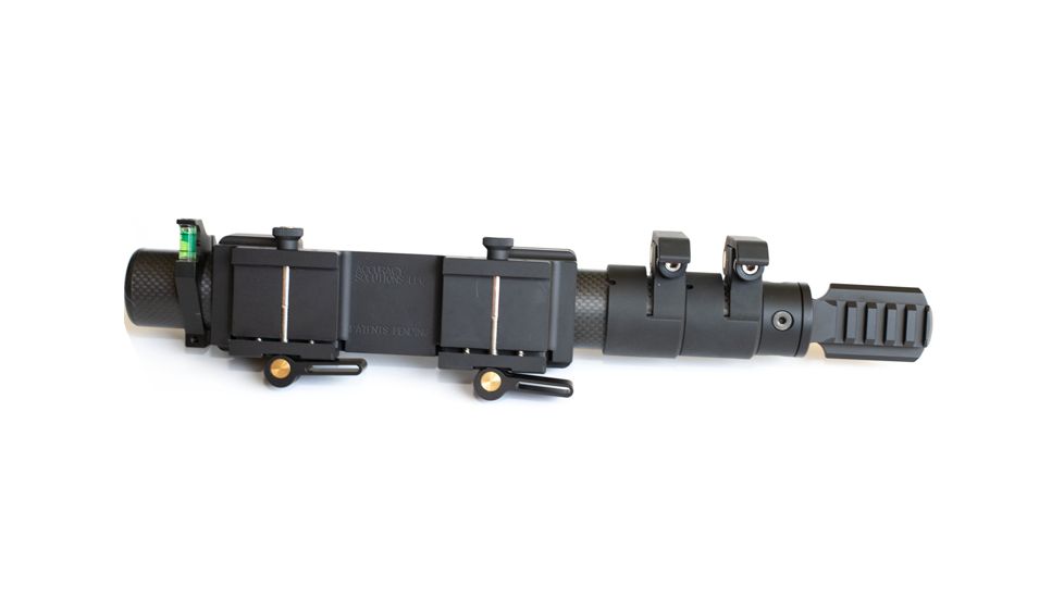 Accuracy Solutions BipodeXt ARC III ARCA Rail Dual Mount, Black, BipodeXt ARC III ARCA Rail DM