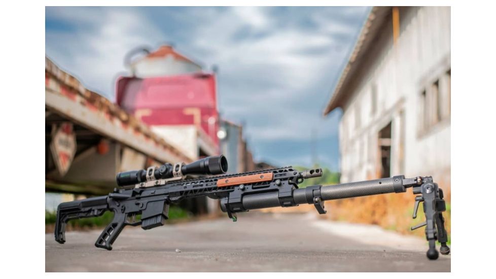 Accuracy Solutions BipodeXt ARC III ARCA Spec Telescoping Bipod, Black, AS-90040