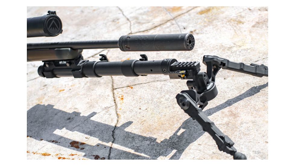 Accuracy Solutions BipodeXt ARC III Picatinny No Accessories, Black, BipodeXt ARC III Picatinny NA