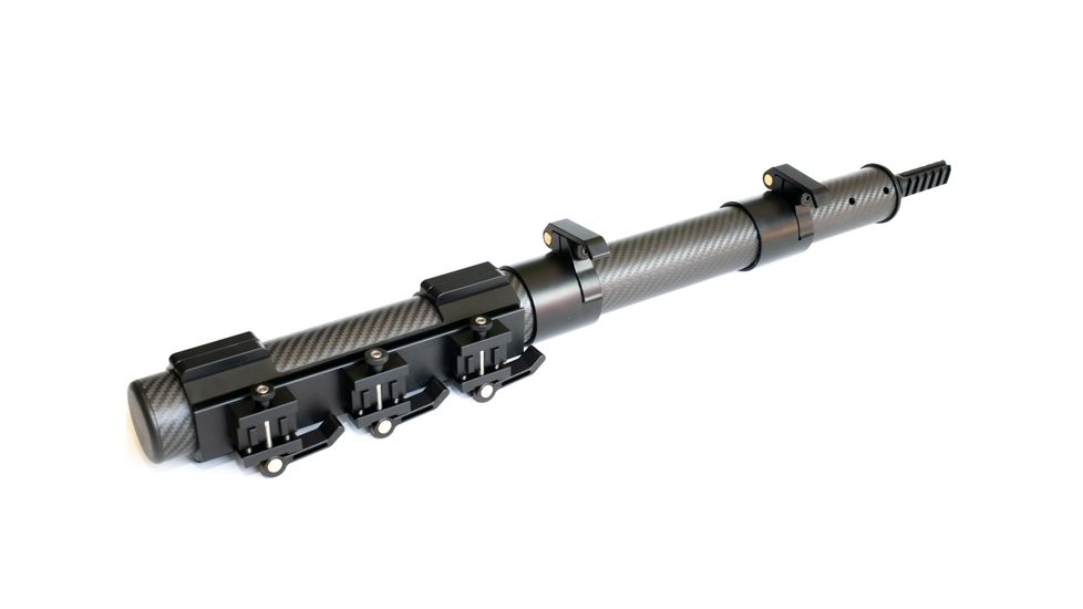 Accuracy Solutions BipodeXt ELR Picatinny, No Accessories, Black, BipodeXt ELR Picatinny NA