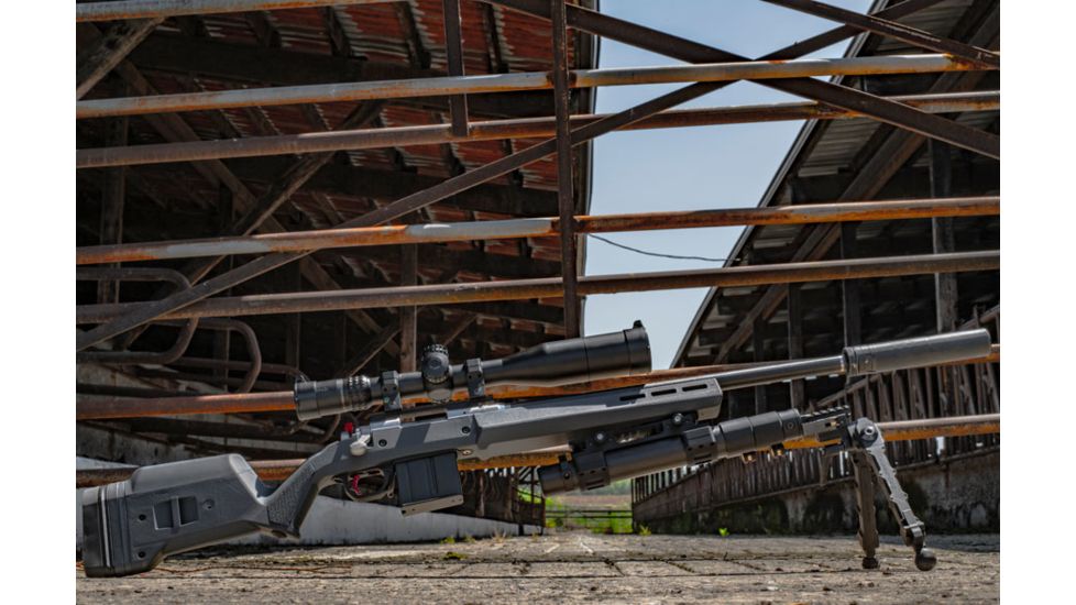 Accuracy Solutions BipodeXt TAC III Gen2 Picatinny Telescoping Bipod, Black, AS-90090