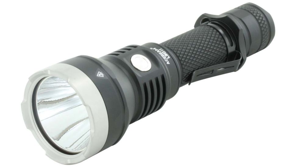 Acebeam L30 Gen II 1 x 21700/ 18650 CREE XHP70.2 LED Rechargeable Tactical Flashlight, 4000 Lumens, Black, L30-GEN-II