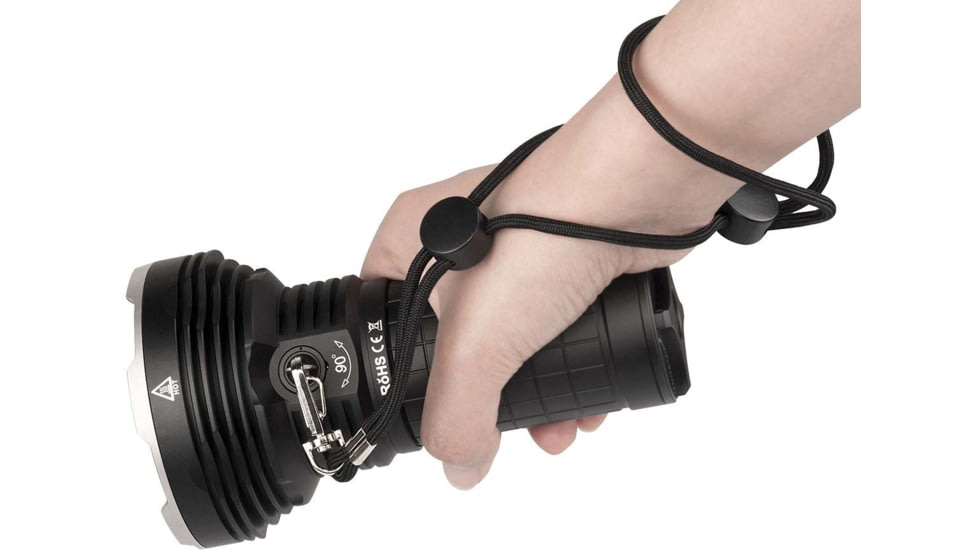 Acebeam X45 4 x 18650 4 x CREE XHP70.2 LED Flashlight, 18000 Lumens, Black, X45