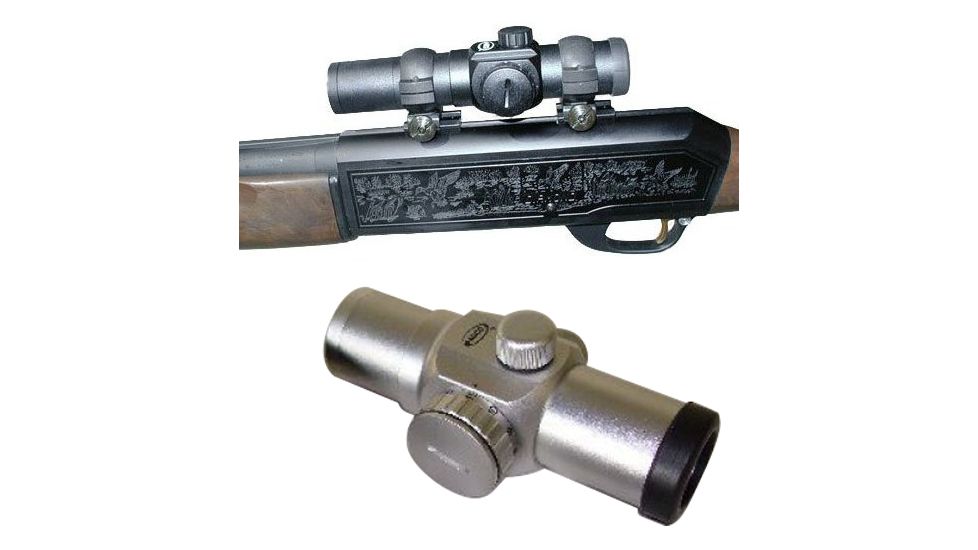 ADCO Red Dot Sight, Refles Sight 30mm, Black, Nickel