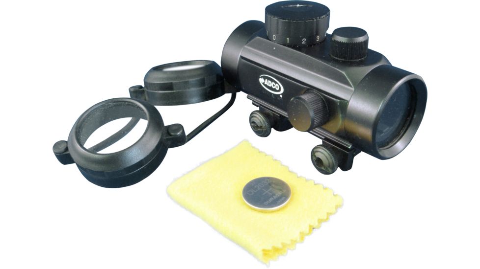 ADCO Red Dot Sight, Reflex Sight 47mm, E-Dot, Black, EMB