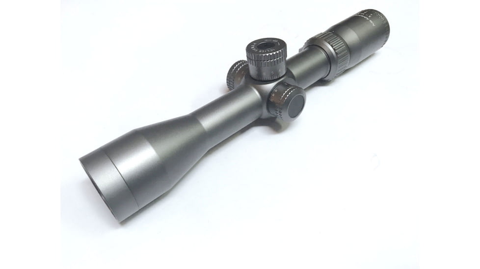 ADE Advanced Optics 3-12x40mm Rifle Scope, 30mm Tube, FFP, Crosshair Reticle, Matte, Titanium, Titanium3-12X40