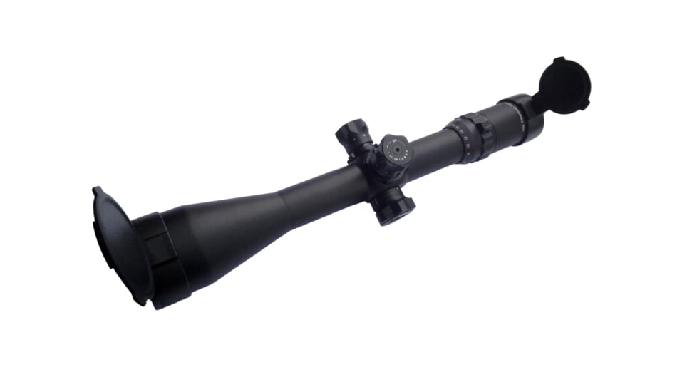 ADE Advanced Optics 6-25x56mm Long Range Rifle Scope, 35mm Tube, Mil-Dot Bar Reticle, Matte, Black, 6-25X56SF