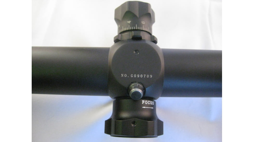 ADE Advanced Optics 6-25x56mm Long Range Rifle Scope, 35mm Tube, Mil-Dot Bar Reticle, Matte, Black, 6-25X56SF