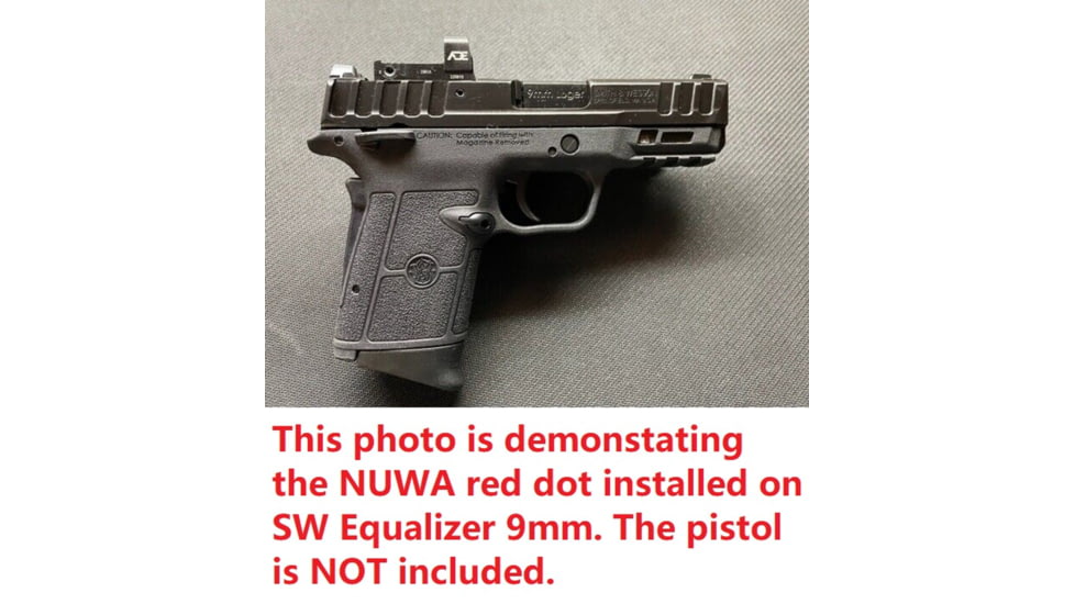 ADE Advanced Optics NUWA Micro Red Dot Sight, 2 MOA Reticle, Black, RD3-021