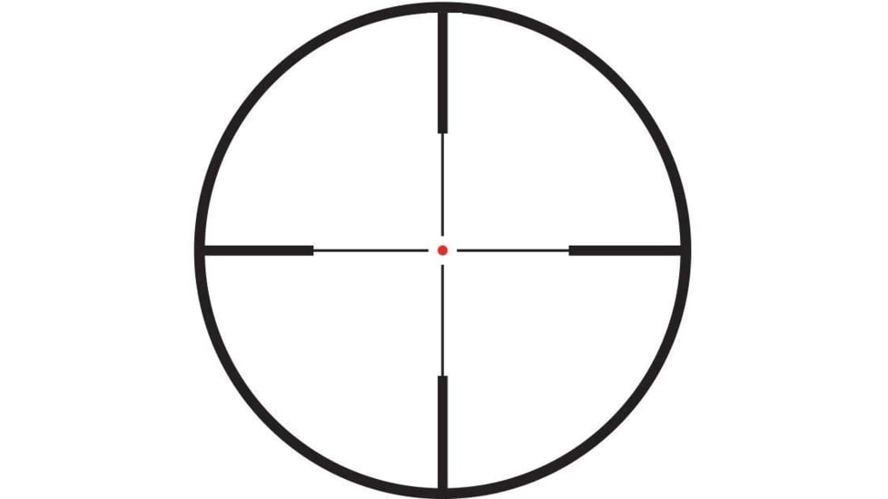 ADE Advanced Optics ProZoom 3-12x40mm Rifle Scope, 30mm Tube, Second Focal Plane, Mil Dot Reticle, Black, 3-12X40