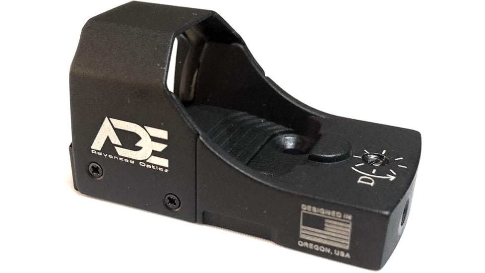 ADE Advanced Optics RD3-006A Mini Reflex Micro Green Dot Sight, 3 MOA, Black, RD3-006A