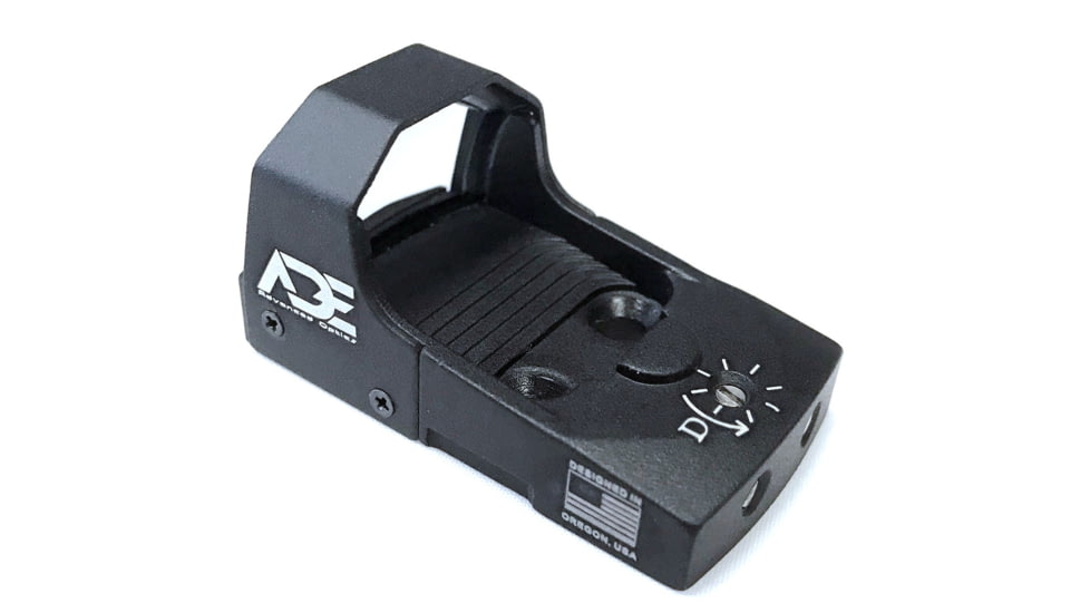 ADE Advanced Optics RD3-006B Mini Reflex Micro Green Dot Sight, 3 MOA, Black, RD3-006B