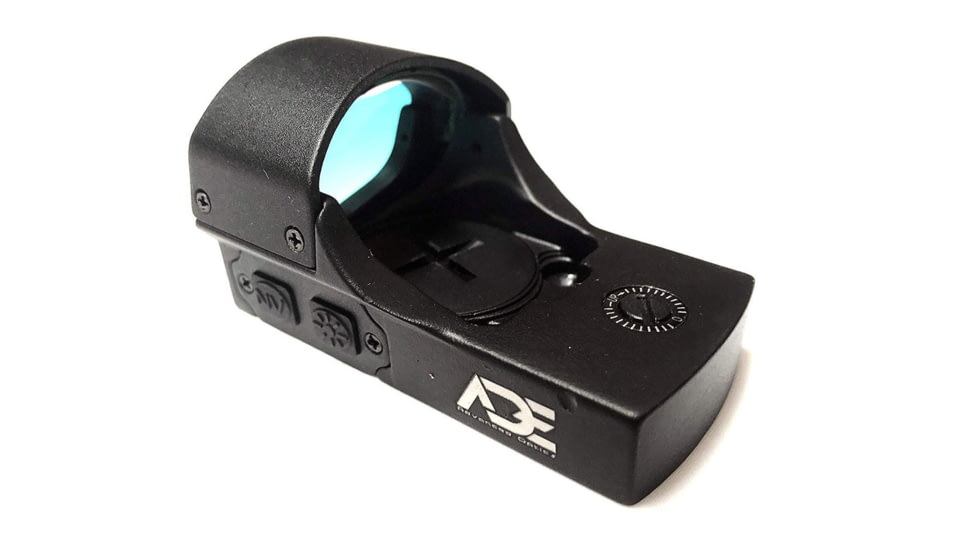 ADE Advanced Optics RD3-011 Avenger Red Dot Sight/NV Night Vision Sight, Red Dot/Invisible NV Dot Reticle, Black, RD3-011