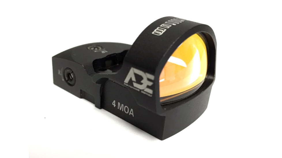 ADE Advanced Optics RD3-013 Micro Mini Reflex Red Dot Sight, 4MOA Reticle, Black, RD3-013