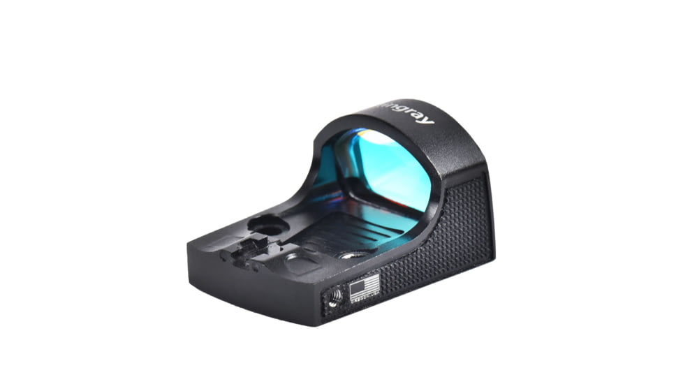 ADE Advanced Optics RD3-019 Stingray Micro Green Dot Sight, 6 MOA, Black, RD3-019G