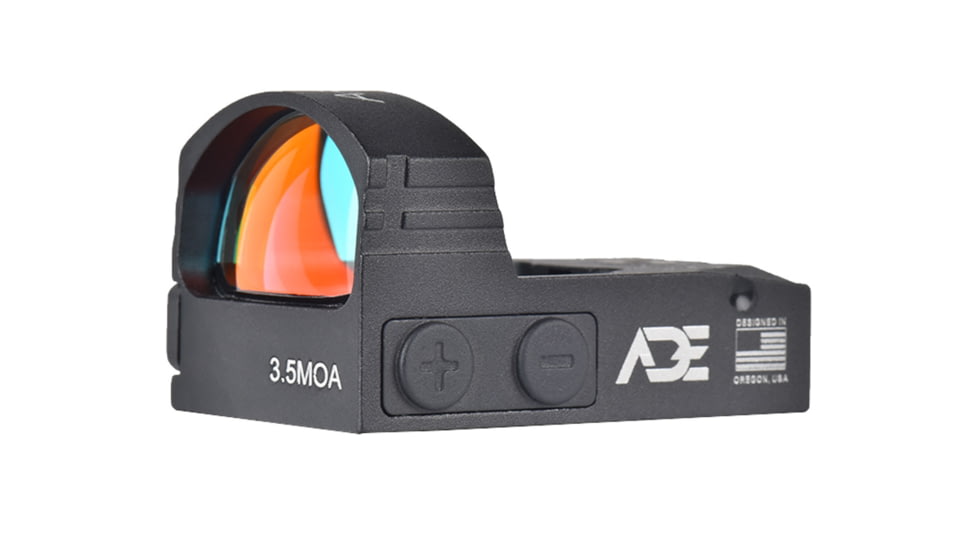 ADE Advanced Optics RD3-028 ARES PRO Motion Awake Red Dot Sight, Multi Reticle, Black, RD3-028 Pro