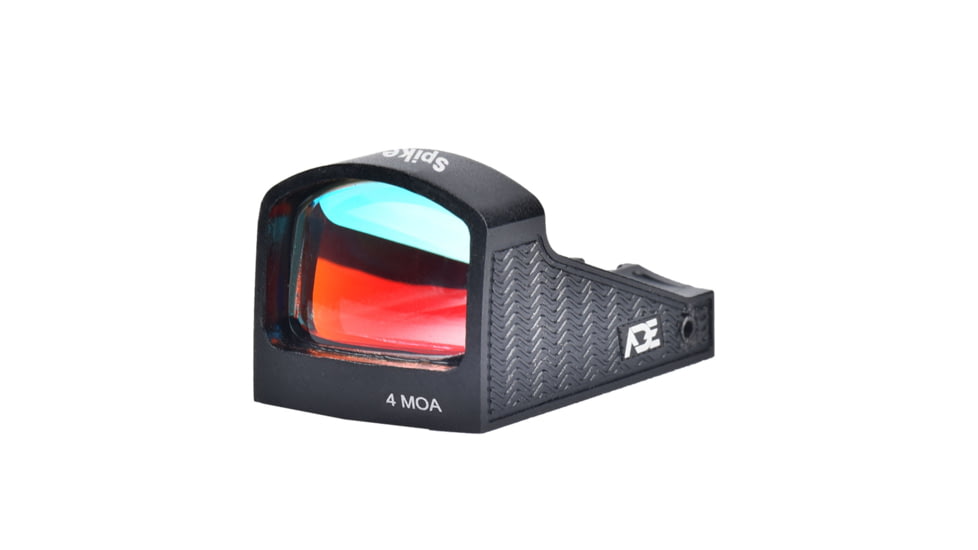 ADE Advanced Optics Spike Micro Green Dot Sight, 4MOA, Black, RD3-018G
