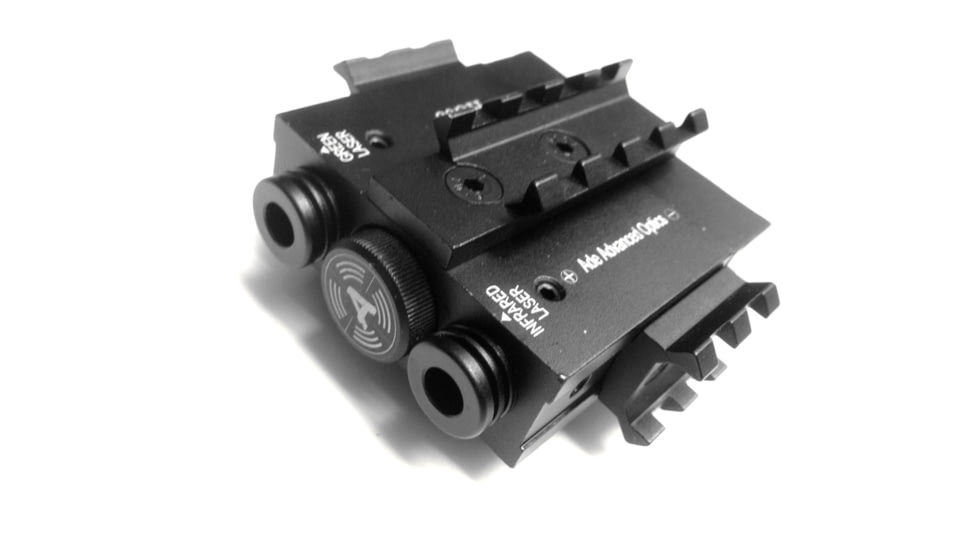 ADE Advanced Optics Tactical Green Laser with Green Infrared Laser IR Laser Combo Sight for Night Vision, Black, HG05