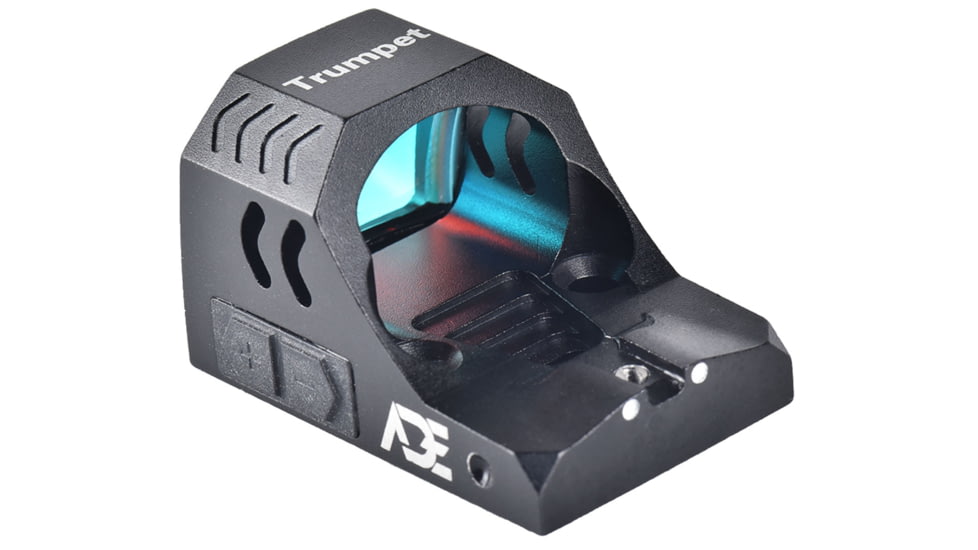ADE Advanced Optics Trumpet PRO Motion Awake Red Dot Sight, 4 MOA Reticle, Black, RD3-029 Pro